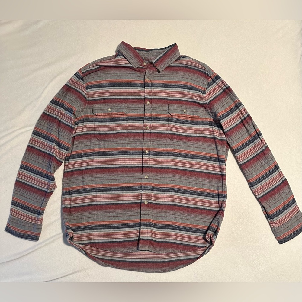 Goodfellow & Co Men’s Flannel Long Sleeve Button-Down Shirt